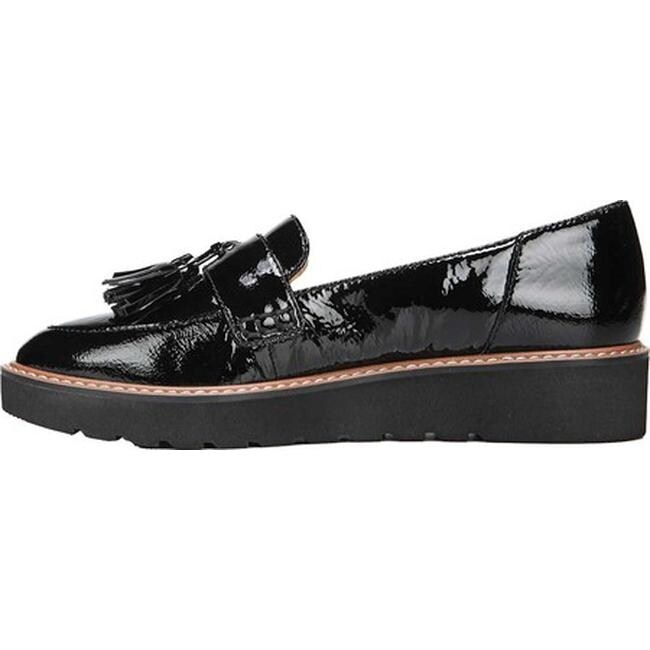 next womens black loafers