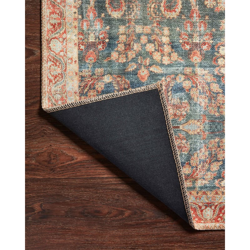 Alexander Home Dhanya Distressed Border Area Rug