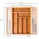 preview thumbnail 7 of 5, BergHOFF Essentials Flatware Organizer Expanding 8-slot - 8-Slot Expandable