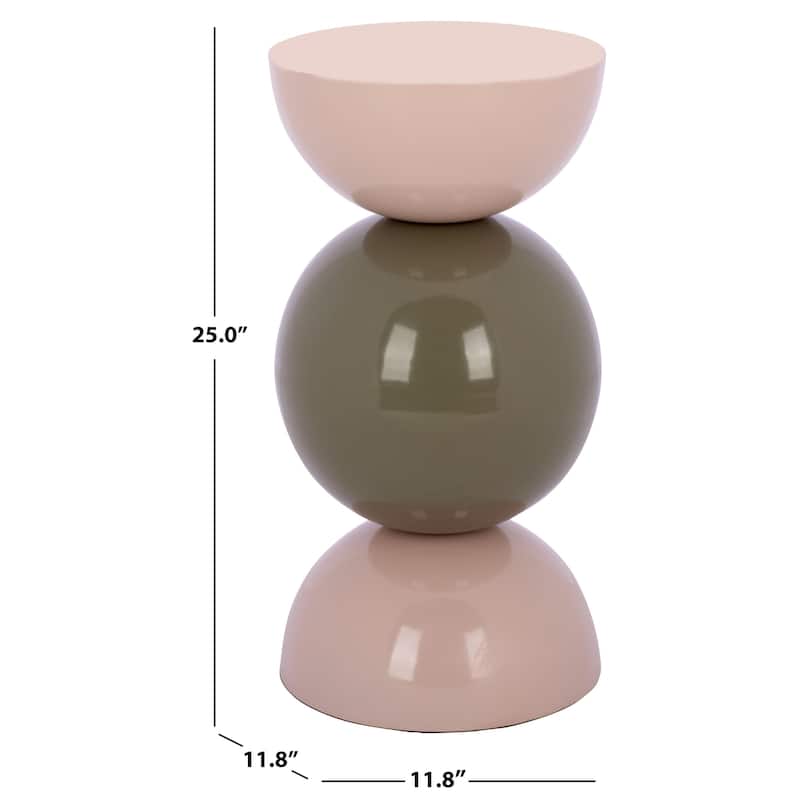 SAFAVIEH Home Michio Accent Table - 12"W x 12"D x 24"H