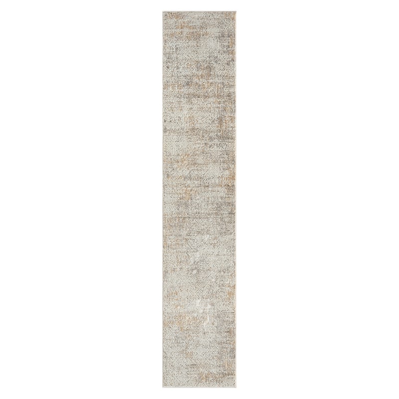 Tecu Distressed Area Rug By HomeRoots - 2' x 6' Runner