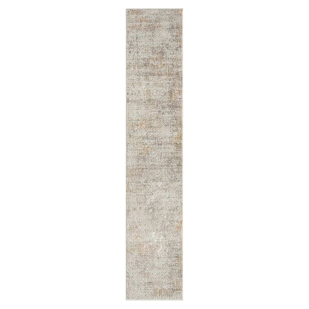 Tecu Distressed Area Rug By HomeRoots - 2' x 6' Runner