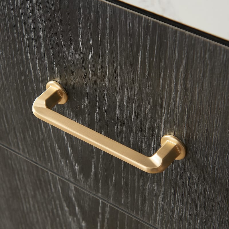Alistair Bath Vanity with Grain White Stone Top without Mirror