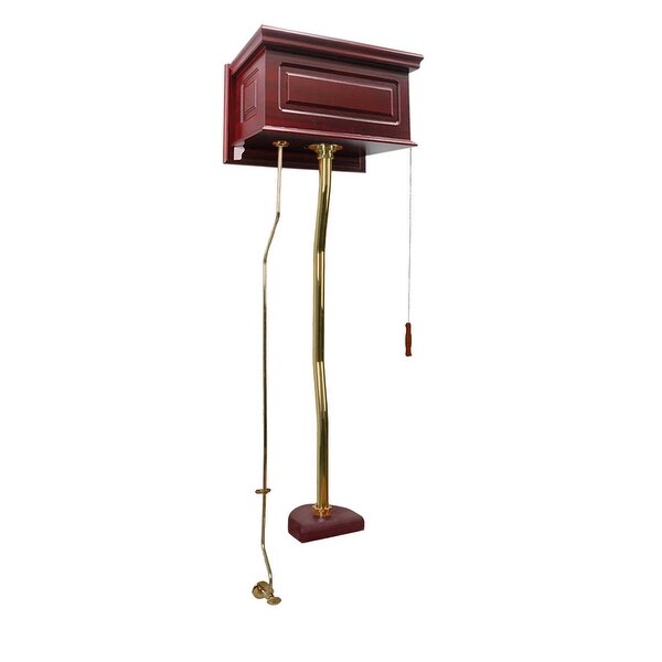 High Tank Pull Chain Toilet Cherry Brass Conversion Kit | Renovator's Supply