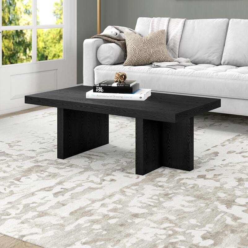 Dimitra 44" Wide Rectangular Coffee Table
