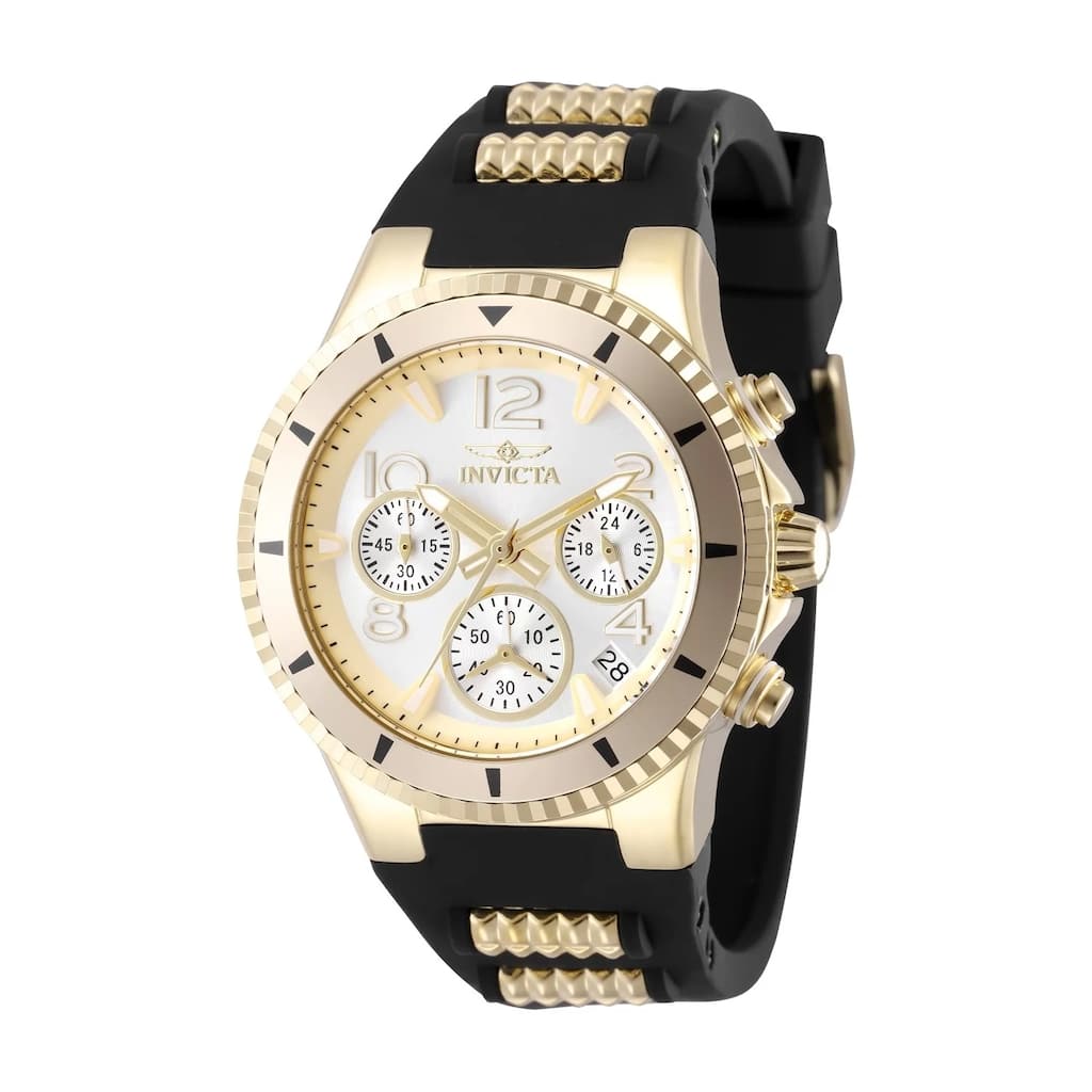 Invicta Women's 49804 BLU Quartz VD53 Silver Dial Watch