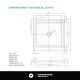 preview thumbnail 33 of 35, Fine Fixtures Single Threshold Acrylic Shower Base - Non-Slip Textured Surface Shower Floor Pan