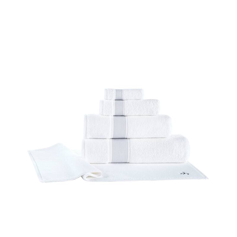 Brooks Brothers Ottoman Rolls 6 pcs Towel Set