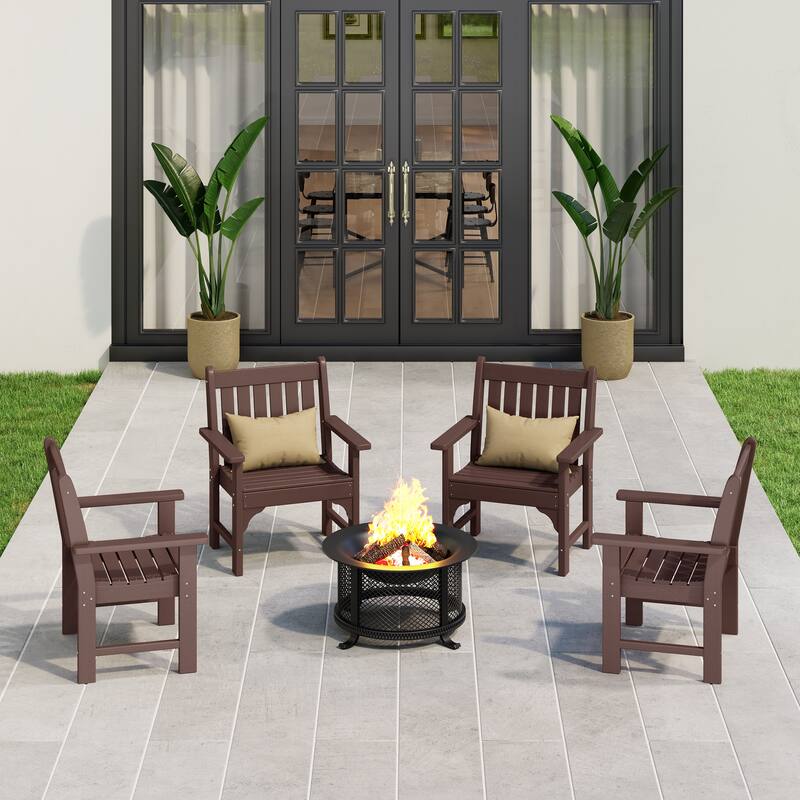 Laguna Poly Garden Arm Chair (Set of 4)
