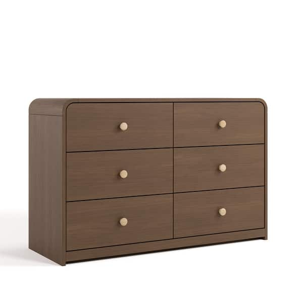 slide 2 of 6, Storkcraft Santos 6 Drawer Dresser Hazelnut