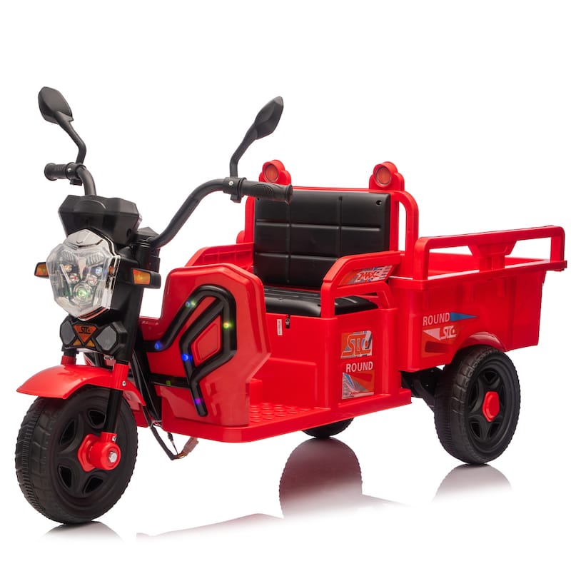 Ride-On Truck Off-Road Toy Car Red Ride on Car Electric Car Toy