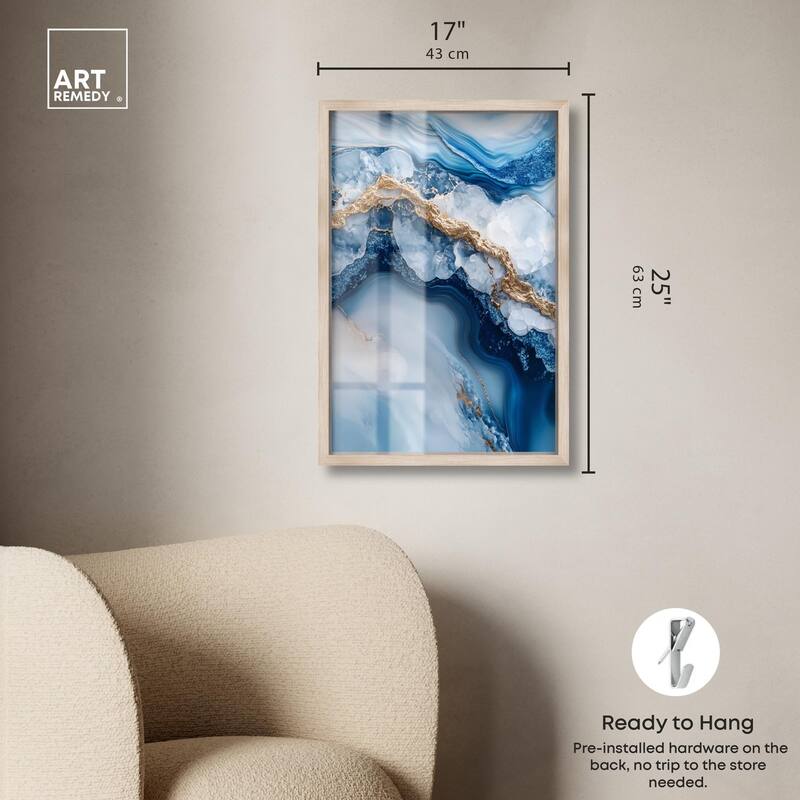 Molten Topaz II Shadowbox by Art Remedy