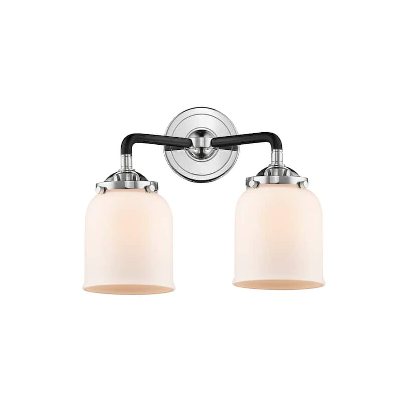 Innovations Lighting Small Bell 2 Light 13" Wide Bathroom Vanity Light