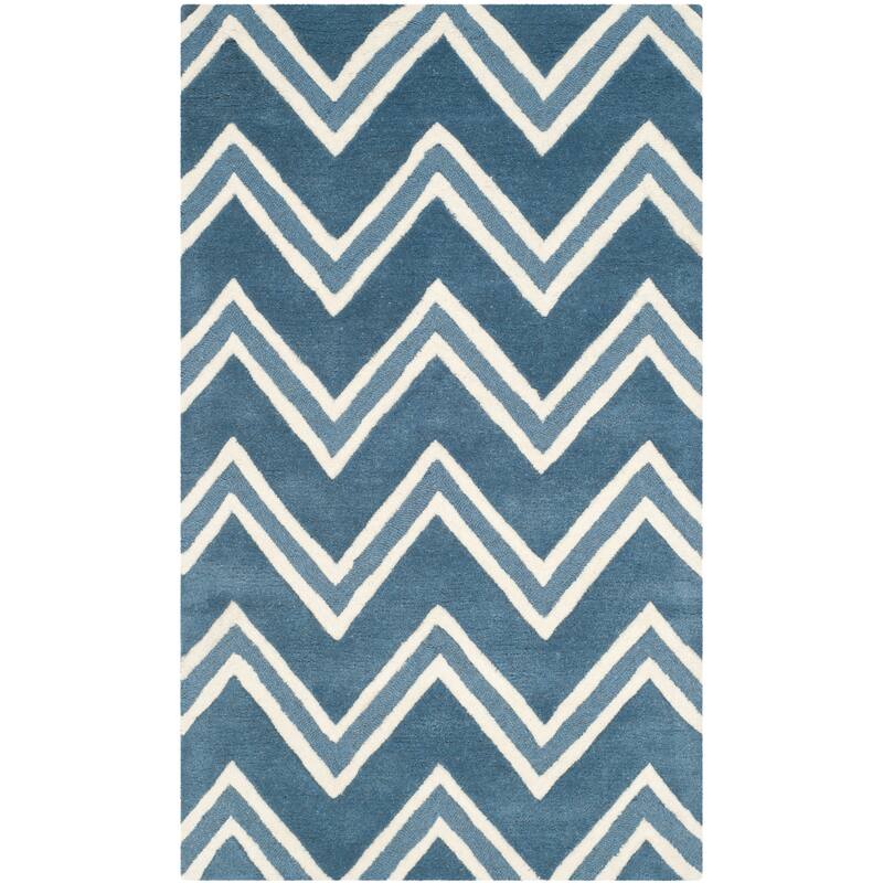 SAFAVIEH Handmade Cambridge Abbie Modern Moroccan Wool Rug