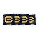 preview thumbnail 1 of 1, California Berkeley Golden Bears Blue Cornhole Bags All-Weather Resin Filled
