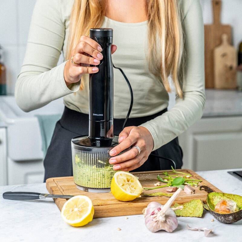 ZWILLING Enfinigy Handblender and Accessory 4-pc Set - Black