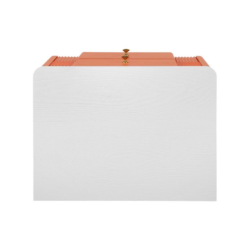 Bedroom Nightstand End Table Bedside Table with 2 Storage Drawers