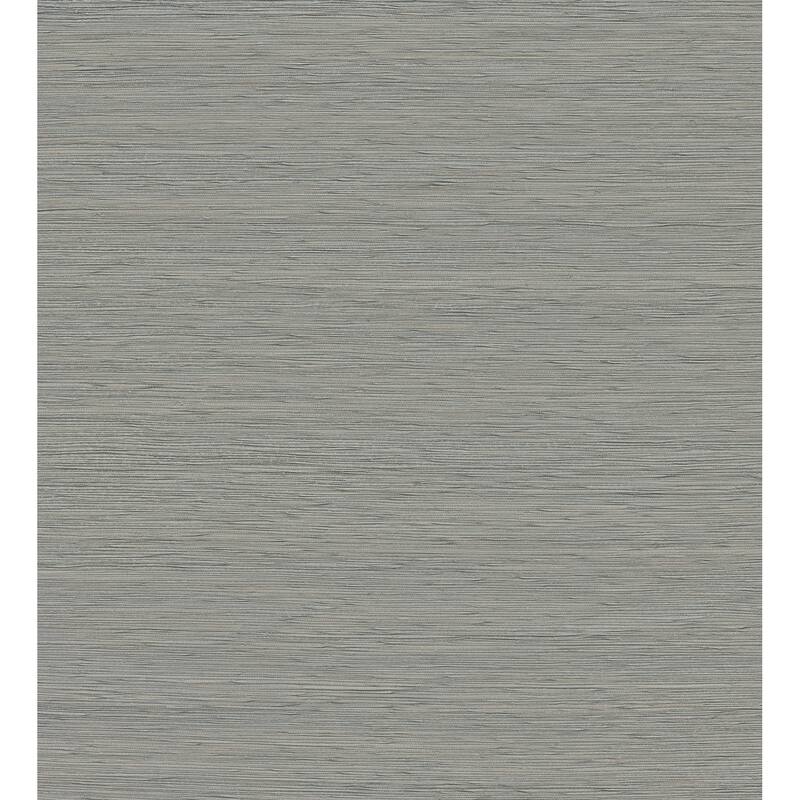 A-Street Prints Kira Light Grey Hemp Wallpaper