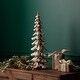 preview thumbnail 1 of 0, Frosted Pine Christmas Tree Tabletop Decoration - 25.75"