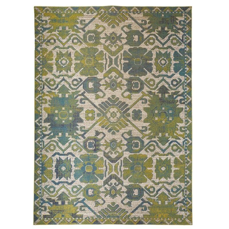 Hurst Modern Style Oriental Transitional Area Rug