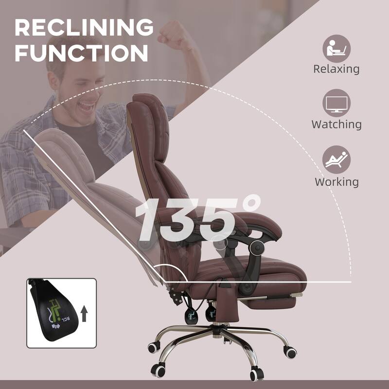 Executive Massage Office Chair with 4 Vibration