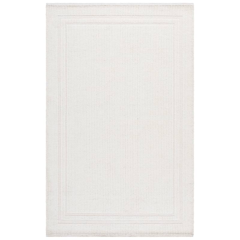 SAFAVIEH Handmade Natura Ausma Wool Rug - Ivory - 5' x 8'