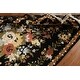 preview thumbnail 17 of 18, Vegetable Dye Wool/ Silk Aubusson Area Rug Hand-knotted Office Carpet - 5'9" x 8'2"
