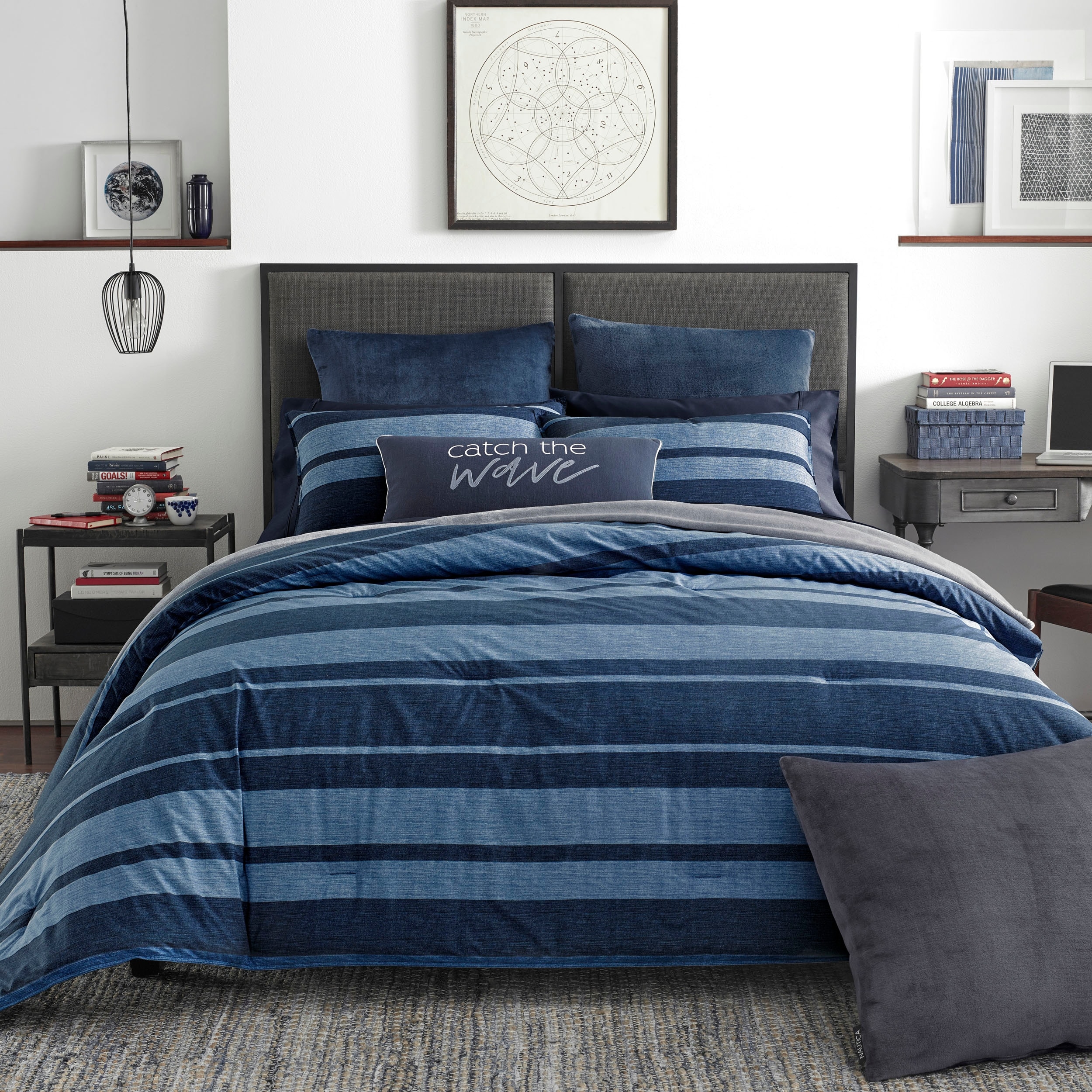 Striped Reversible Nautica Comforters and Sets - Bed Bath & Beyond