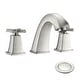 preview thumbnail 14 of 21, YASINU Cross Handles Widespread 8 Inch Bathroom Faucet With Pop-up Drain