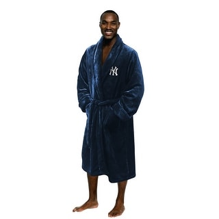 MLB New York Yankees Men s L XL Silk Touch Robe Bed Bath Beyond 33975063