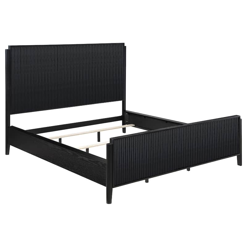 Brookmead Transitional Panel Bedroom Set Black