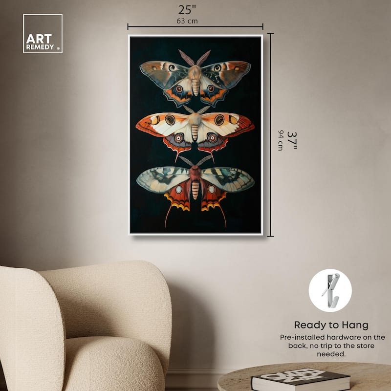 Void's Vivid Visitors Canvas by Art Remedy