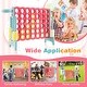 preview thumbnail 6 of 12, Costway Jumbo 4-to-Score 4 in A Row Giant Game Set with Stickers for - See Details