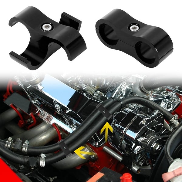 6pcs AN6 14mm Hose Separator Clamp Fitting Adapter with Wrench for Car