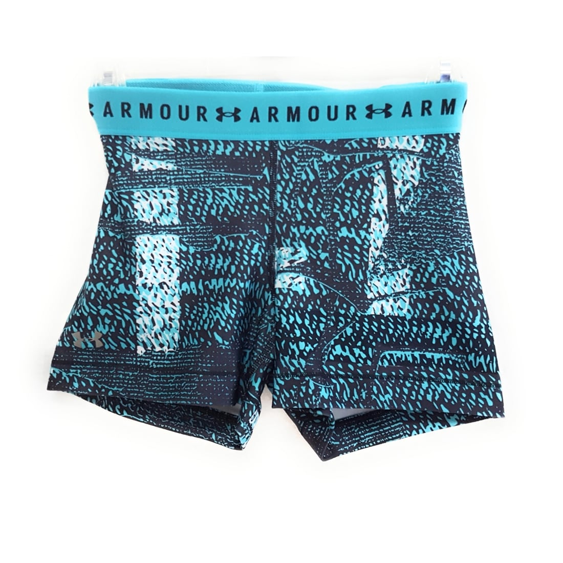 teal under armour shorts