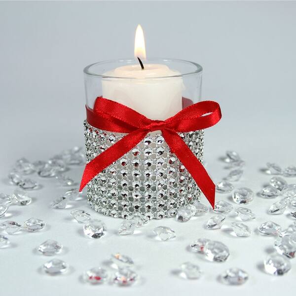 10000Pcs Acrylic Diamond Vase Filler Wedding Table Scatter Crystals