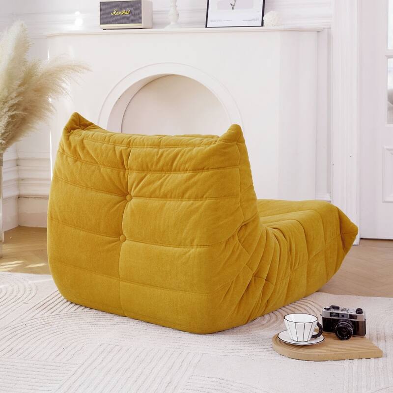 35.4 in.W Floor sofa Bean Bag Chair Fireside Bean Bag Lounger