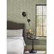 preview thumbnail 2 of 5, Fable Mint Peel and Stick Wallpaper