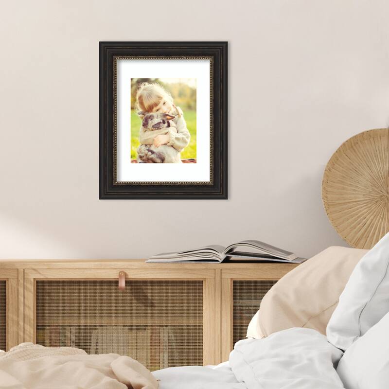Accent Bronze Narrow Framed Picture Frame, Photo Frame