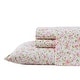 preview thumbnail 86 of 116, Laura Ashley Soft & Breathable Cotton Percale Deep-Pocket Sheet Set Full - Norella Pink