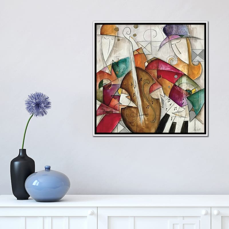 iCanvas "Jam Session II" by Eric Waugh Framed Canvas Print