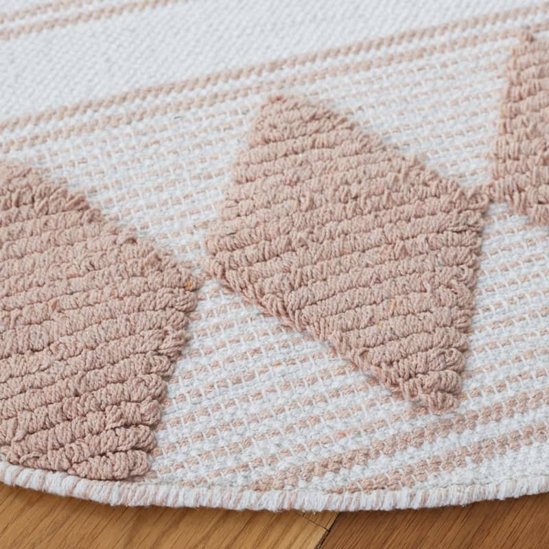 SAFAVIEH Handmade Flatweave Montauk Sietske Boho Stripe Cotton Rug