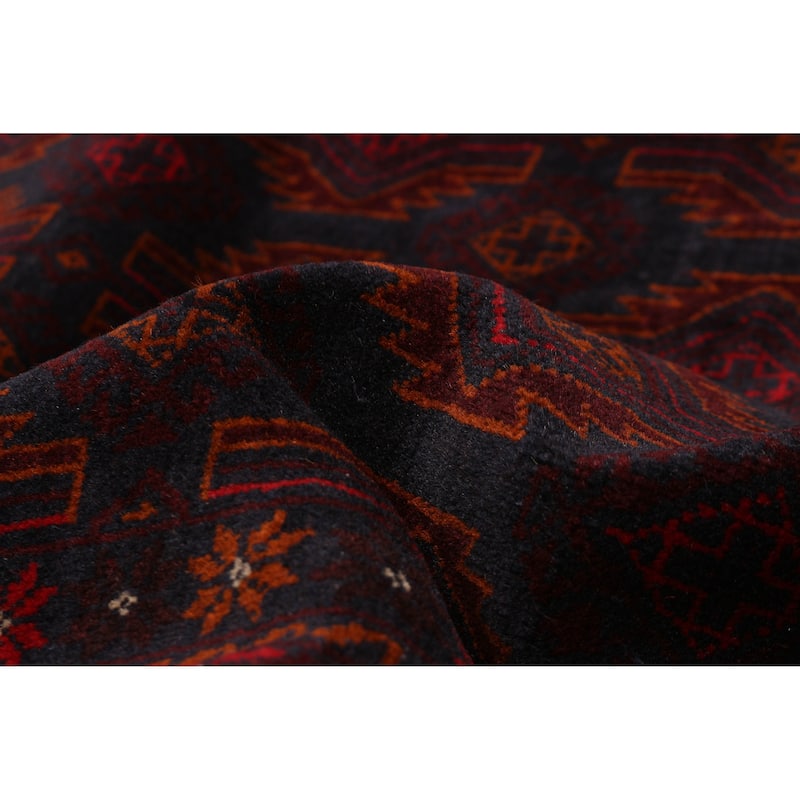 Teimani Navy Rug 3'7" x 6'2" - 3'7 x 6'2