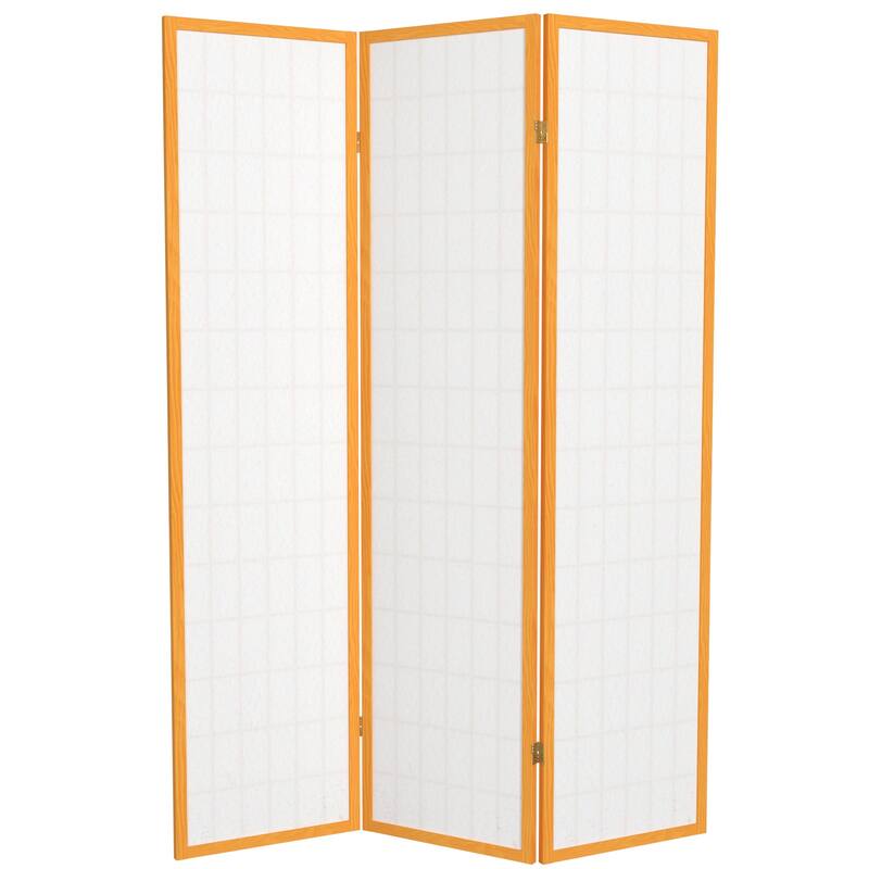 Wood and Rice Paper Windowpane Shoji Screen (China)