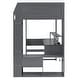 preview thumbnail 12 of 13, Twin Size Solid Wood MDF Gaming Loft Bed with Desk and Charging Station