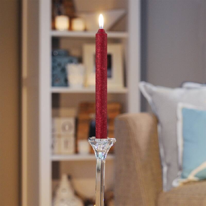 ROOT Unscented Timberline Arista Taper Candles box of 2