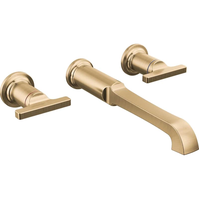 Delta T5789-LHP-WL Tetra Wall Mounted Two Handle Tub Filler