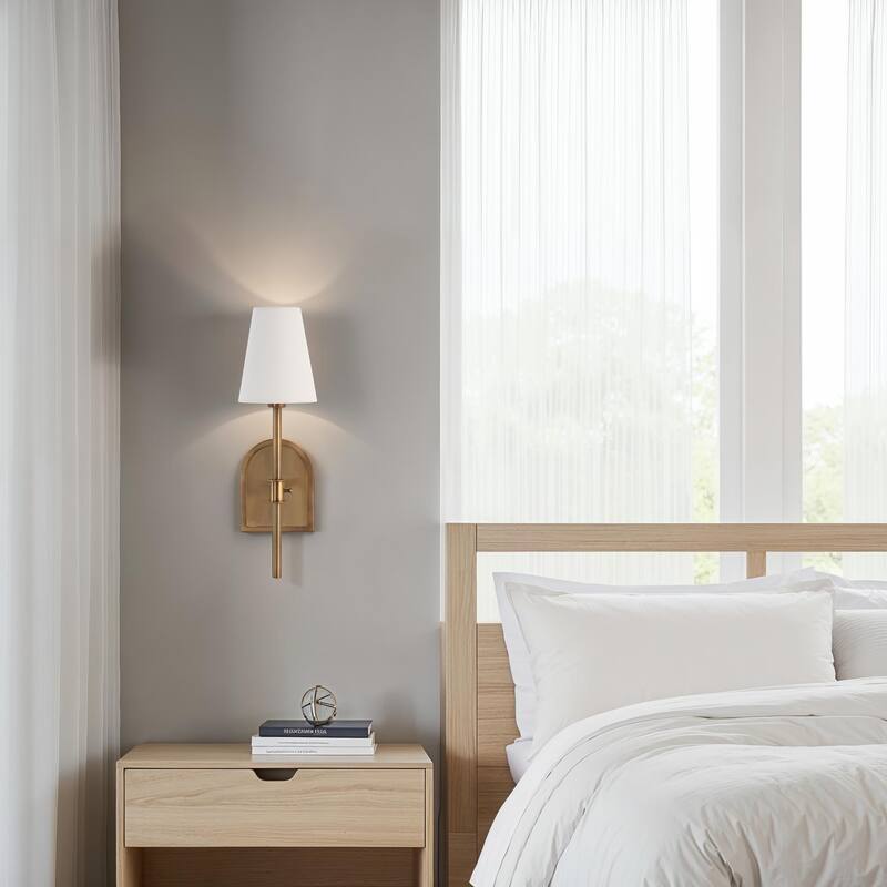 Montreux 17.38" Height Wall Sconce, Yellow - 5 x 17.38 x 7