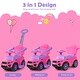 preview thumbnail 26 of 58, Costway 3 in 1 Ride on Push Car Toddler Stroller Sliding Car w/Music - See details