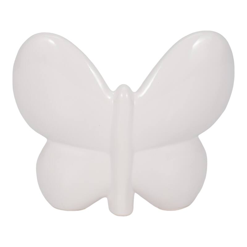 Sagebrook Home Ceramic Balloon Butterfly Figurine